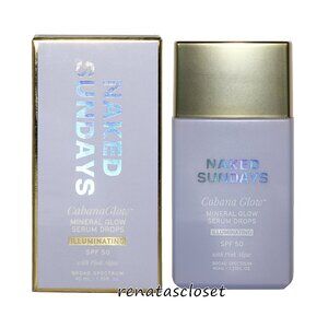 Naked Sundays CabanaGlow Mineral Glow Serum Drops - Illuminating NWT/NIP